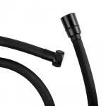 Erga Snake, hladká sprchová hadice 150 cm, Anti-Twist, černá matná, ERG-YKA-BP.SNAKE-BLK