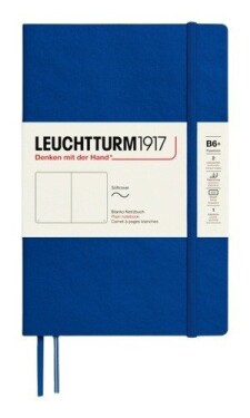 Zápisník Indigo, Softcover, Paperback B6+, 123l, čistý