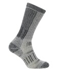 Pánské merino turistické ponožky ICEBREAKER Mens Hike+ Mountaineer Mid Calf, Jet Heather/Black velikost: 39-41,5 (S)