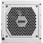 MSI MAG A850GL PCIE5 bílá / 850W / 120mm / ATX3.0 / aktivní PFC / 80PLUS Gold (306-7ZP8A24-CE0)