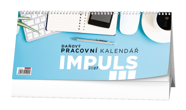 Stolní kalendář 2027 Baloušek Pracovní IMPULS III