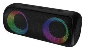 Audictus Aurora Pro černá / Přenosný Bluetooth reproduktor / TWS / RGB / 20W (ABS-1837)