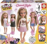 EDUCA Kreativní sada My Model Doll Design: Ležérní styl (20652)