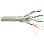 Digitus ACU-4511-305 ASSNET100 CAT 5e U UTP instalační kabel, drát, délka 305M, Papírový Box, AWG 24/1, PVC barva šedá