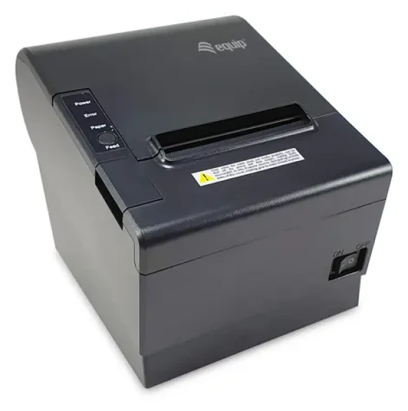 Equip Tiskárna účtenek 80mm černá / Tiskárna účtenek / USB/Ethernet/RS232 / Automatický řezač / 203 x 203 DPI (351003)