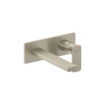 KLUDI - Renon Umyvadlová baterie pod omítku, 2-otvorová instalace, kartáčovaný nikl 42244N575
