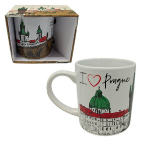 Hrnek TOP PRAHA bílý 250 ml