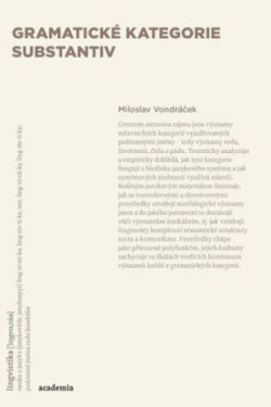 Gramatické kategorie substantiv - Vondráček Miloslav