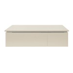 Koupelnová skříňka s krycí deskou SAT Feel 120x30x46 cm pískově béžová mat SATFEEL2120BED SATFEEL2120BED