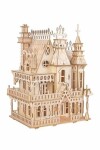 Woodcraft Dřevěné 3D puzzle Fantasy vila