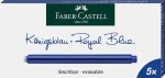 Faber - Castell Inkoustové bombičky dlouhé - modré 5 ks