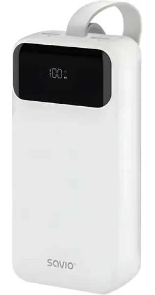 SAVIO BA-11 bílá / Powerbanka / 30000 mAh