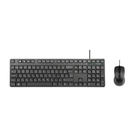 Targus AKM622ES Full sized černá / klávesnice + myš / USB / Antibakteriální / ES (AKM622ES)