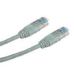 DATACOM Patch kabel UTP CAT5E 0.5m šedý křížený