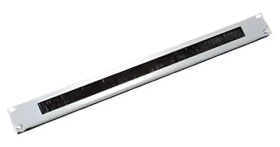 Triton RAC-ZP-X03-A2 šedá / Průchozí panel / 1U / s kartáčem (RAC-ZP-X03-A2)