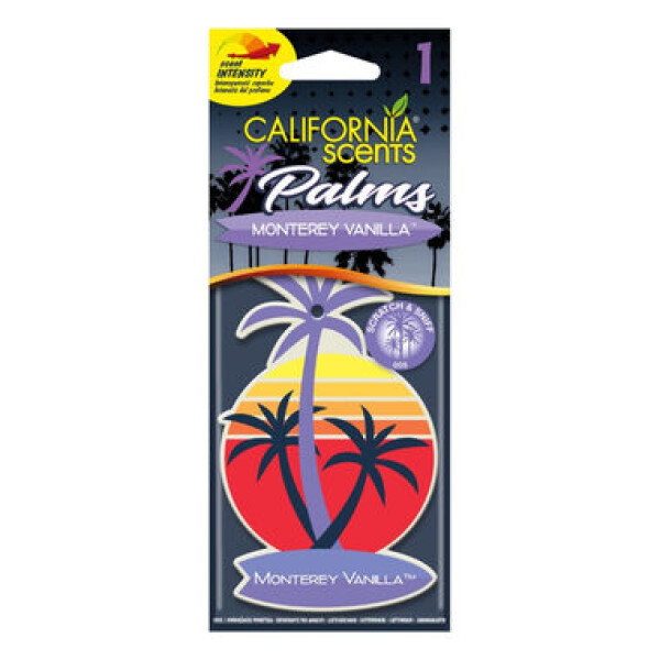 California Scents Palms Monterey Vanilla