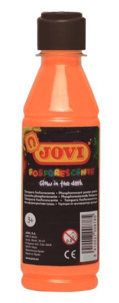 Temperová barva JOVI neonová 250ml - oranžová