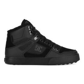 Tenisky DC Shoes PURE HIGH-TOP WC WNT ADYS400047-3BK Syntetický materiál,Přírodní kůže (useň) - Nubuk,Přírodní kůže (useň) - Lícová