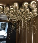 Balónky chromové zlaté a stříbrné 10 ks 30 cm mix balonky.cz Balónky chromové zlaté a stříbrné 10 ks 30 cm mix balonky.cz