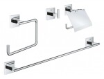 GROHE - QuickFix Start Cube Set koupelnových doplňků 4 v 1, chrom 41115000