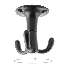 Tulip Nábytkový věšák Twist černá, 1 ks (414102)