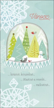 Money gift - Zvířátka a stromečky