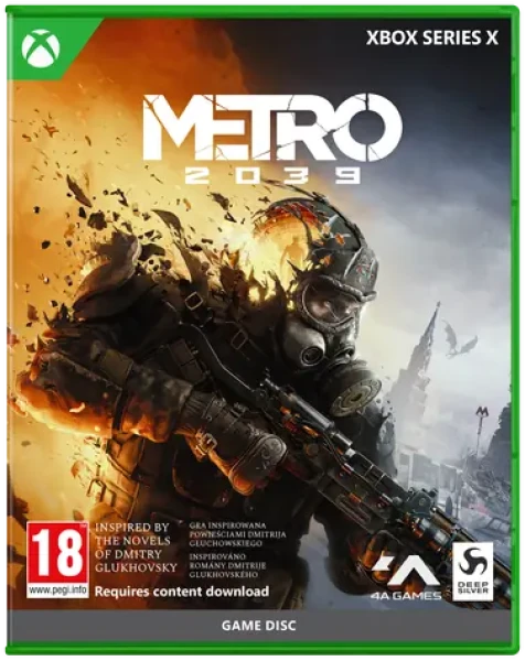 XSX Metro 2039 / Akční / České titulky / od 18 let / Hra pro Xbox Series X (4020628537036)