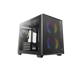 DEEPCOOL Case CG330 MESH 3F, mATX, Průhledná bočnice, 1x120mm ARGB, 2x140mm ARGB, černá EDF_1808188