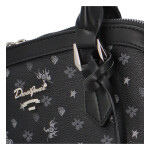 Stylová kufříková kabelka Saskie, černá