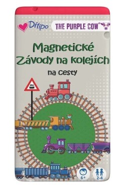 Magnetická hra - Závody na kolejích
