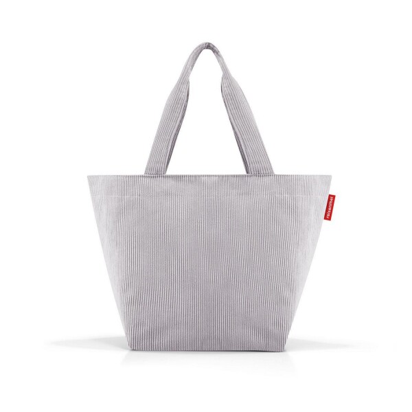 Nákupní taška přes rameno Reisenthel Shopper M Cord grey