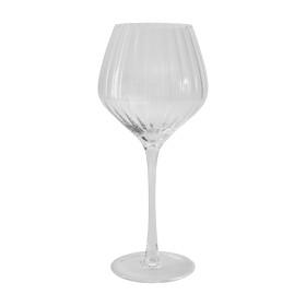 House Doctor Sklenice na červené víno Rill Clear 540 ml, čirá barva, sklo