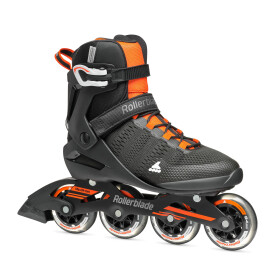 Kolečkové brusle Rollerblade Sirio 84, Black/Orange Velikost EUR: 42.5