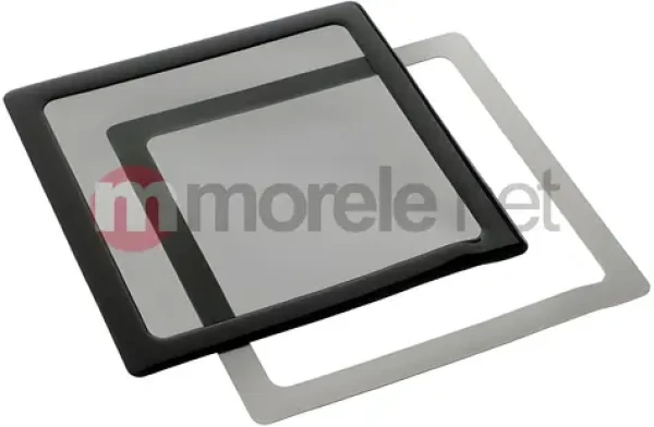 DEMCiflex 120 mm černá / Prachový filtr / Magnetický / Čtvercový (DF0003)