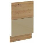 Dvířka na vestavnou myčku nádobí Artisan ZM 570x446 Barva korpusu: Dub artisan, Barva dvířek: Cappucino lesk