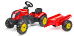 Traktor šlapací Country Farmer s valníkem červený - Alltoys Falk