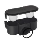 HOPA - Odtokový žlab STANDARDline BLACK 2v1 (vložení dlažby) - Rozměr A - 50, Varianta roštu - Klasszik OLPZLABST49BK