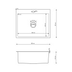 60 x 50 cm, Velazo VELAZ6050