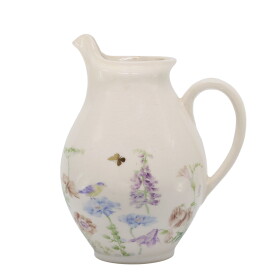Chic Antique Keramický džbán Papillon 19 cm, multi barva, keramika