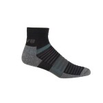 Inov-8 Active MID 001120-BK-01 černé - Inov-8 Běžecké ponožky INOV8 ACTIVE MID - černá Velikost textilu: XL