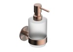 Dávkovač mýdla SAT Cool montáž bez vrtání broušená rose gold SATDCO99BRG SATDCO99BRG