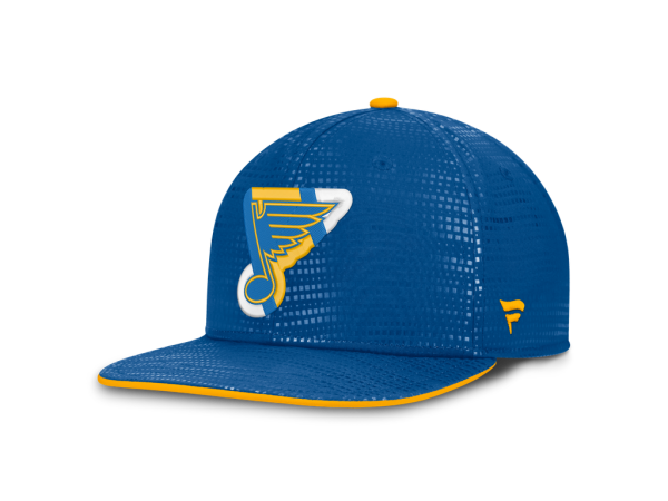 Fanatics Kšiltovka St. Louis Blues NHL Authentic Pro Rink Square Visor Snapback