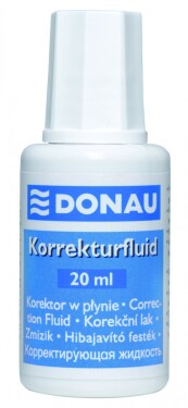 DONAU opravný lak se štětečkem, 20 ml, lihový - 10ks