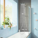 HANSGROHE - Croma Sprchový set s vanovým termostatem, 28x17 cm, 3 proudy, chrom 27687000