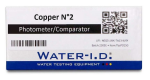 Water-I.D. Cooper N°2 Náhradní tablety pro digitální tester Pool Lab 2.0 - Pro měření hodnot mědi, 10ks