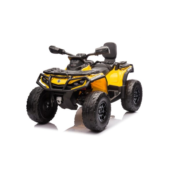 Mamido Dětská elektrická čtyřkolka Can-Am Outlander ATV žlutá