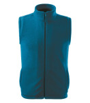 Next fleece vesta unisex petrolejová XL