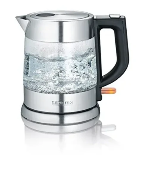 Severin WK 3468 stříbrná / Rychlovarná konvice / 2200W / 1 l (WK 3468)