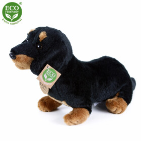 Eco-Friendly Rappa pes jezevčík sedící 30 cm