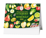 Stolní kalendář 2026 Baloušek - Vitamíny a minerály Renaty Raduše Herber